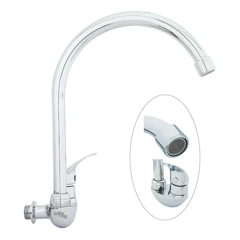 Grifería De Pared Agua Fría Cuello Ganso Pinna - Image 3
