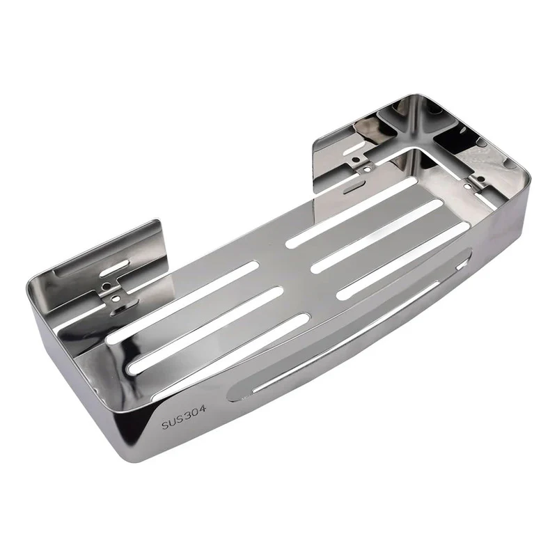 Repisa Para Baño En Acero Rectangular
