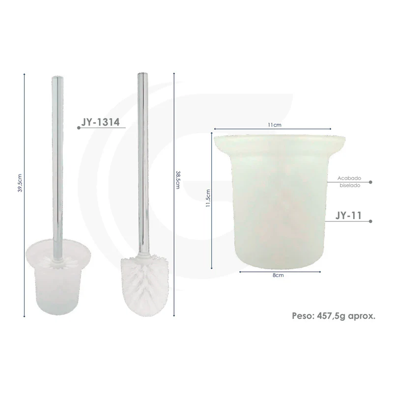 Kit Cepillo Baño + Recipiente - Image 2