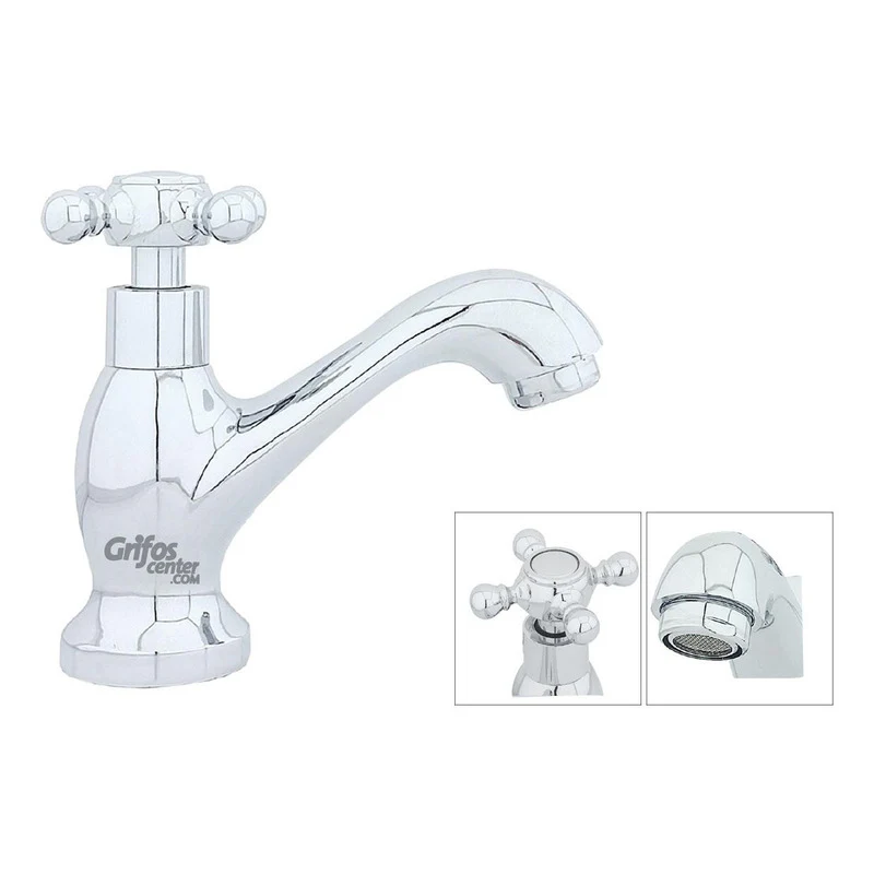 Grifería Lavamanos Agua Fría Baja Croceta - Image 3