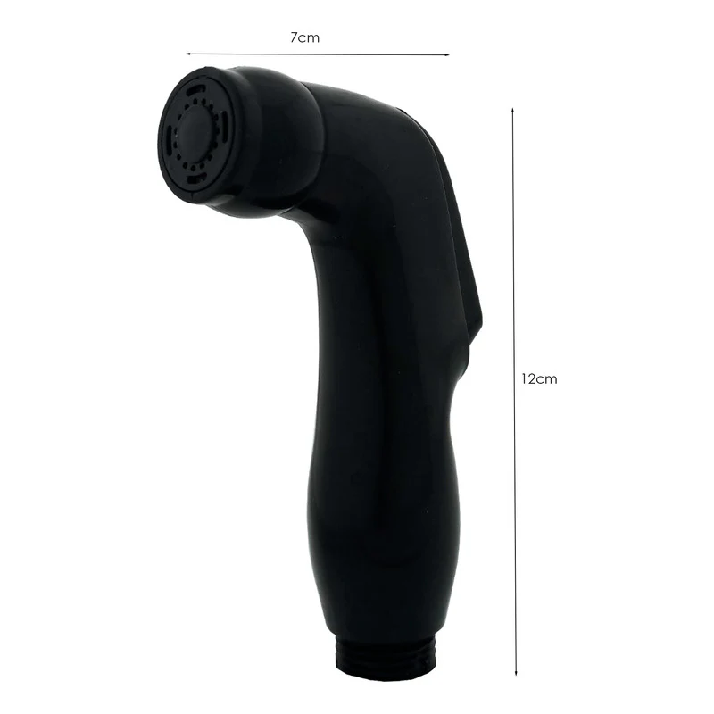 Ducha De Mano Pistola Plástica Cilíndrica Curva - Image 2