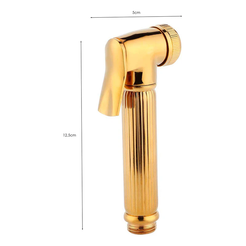 Bidet De Ducha/baño Dorado En Zamak - Image 3