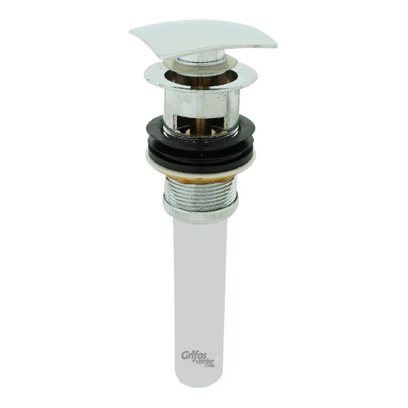 Desagüe De Push Tapa Cuadrada Con Rebose - Image 2