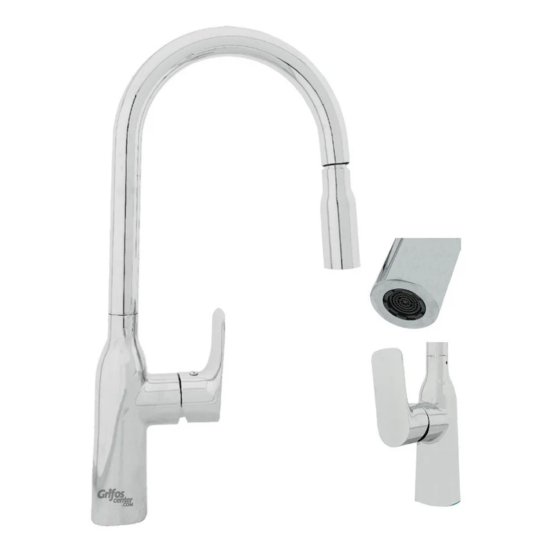 Grifería Lavaplatos Monocontrol Extraíble Lujo Pyxis B - Image 3