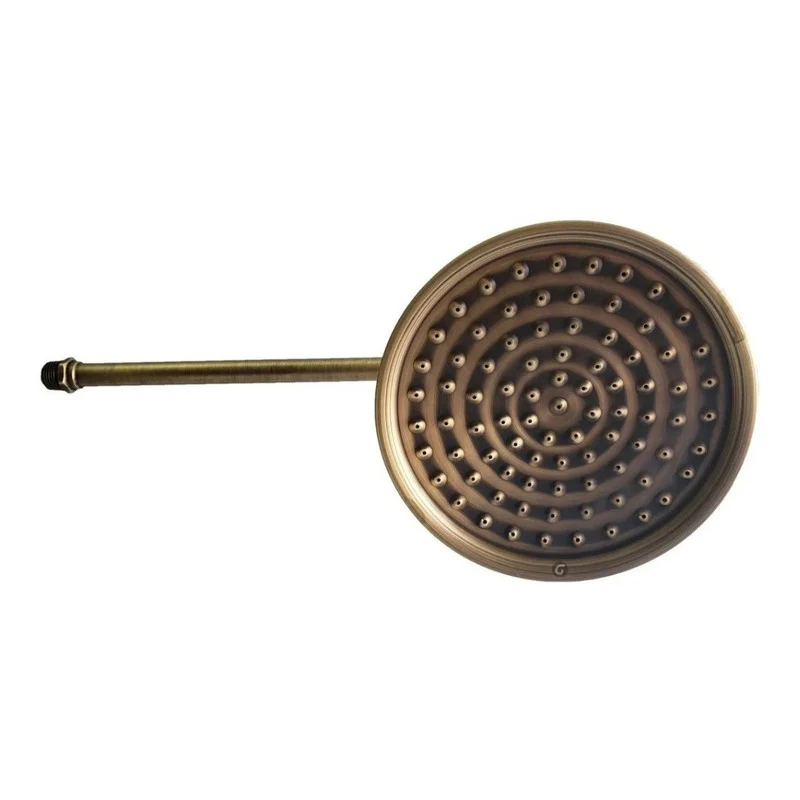 Ducha-regadera Bronce Antiguo 14cm Incluye Tubo 40cm Vintage - Image 4