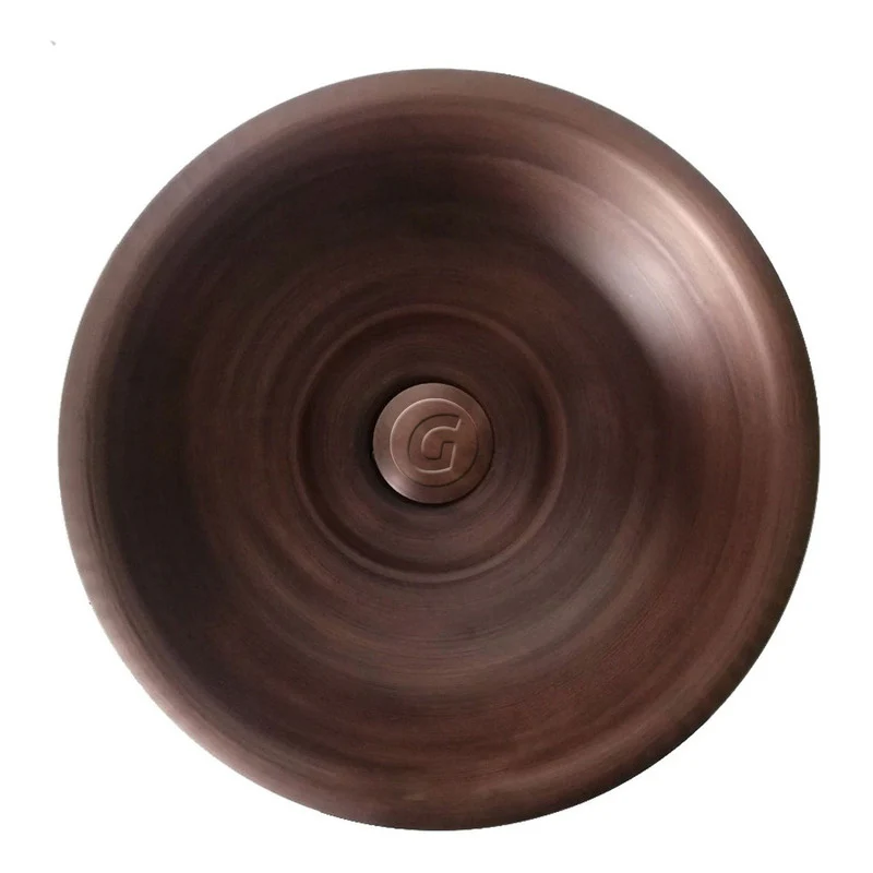 Lujoso Lavamanos Vintage Cobre Antiguo 35cm
