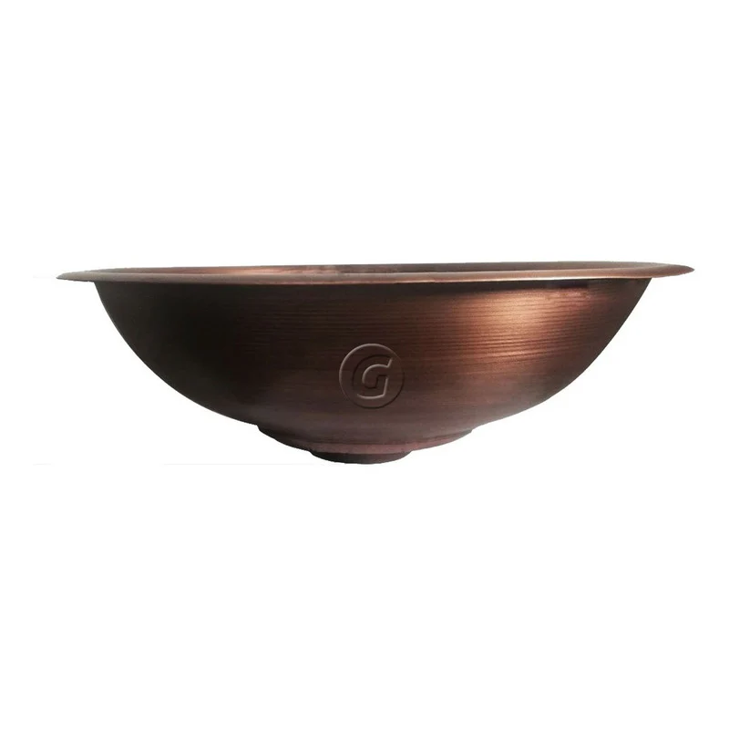 Lujoso Lavamanos Vintage Cobre Antiguo 35cm - Image 2