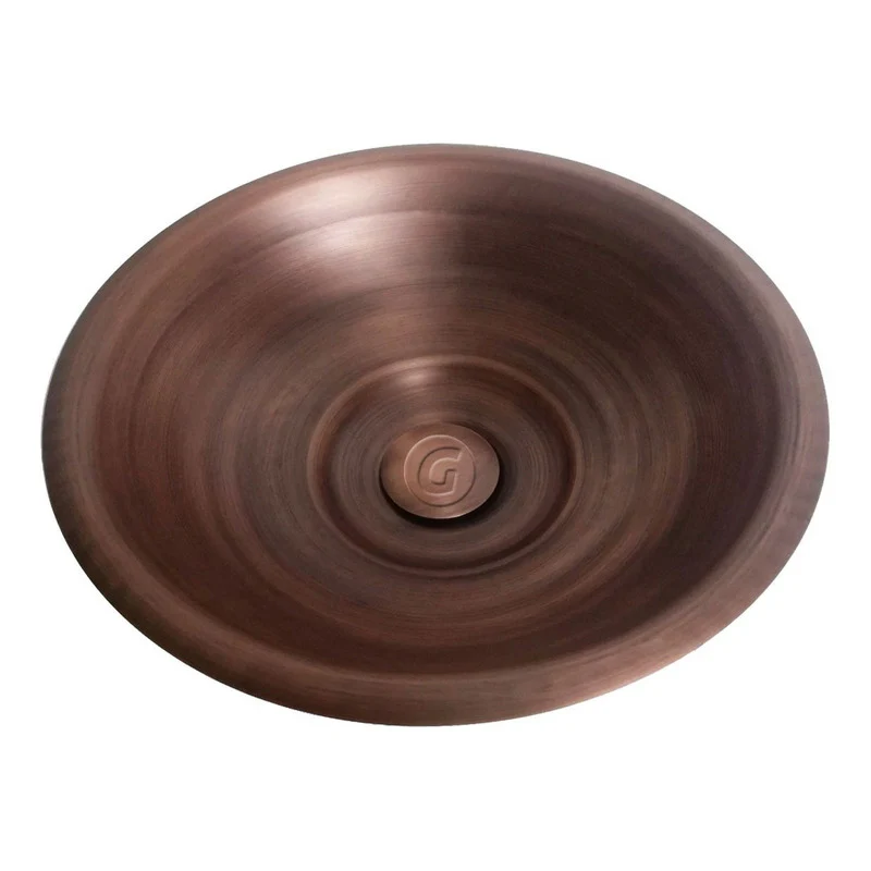 Lujoso Lavamanos Vintage Cobre Antiguo 35cm - Image 4