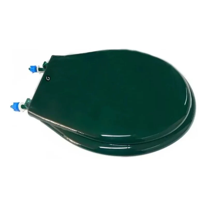 Asiento Universal Para Sanitario Redondo Verde Oscuro - Image 3