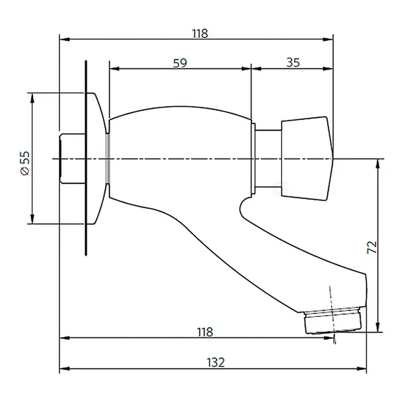 Llave Tipo Push A Pared - Image 3