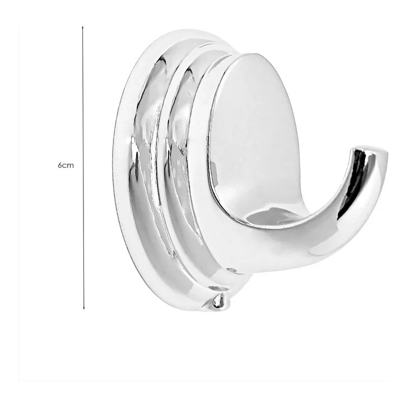 Perchero Para Baño Metálico Cromado - Image 4