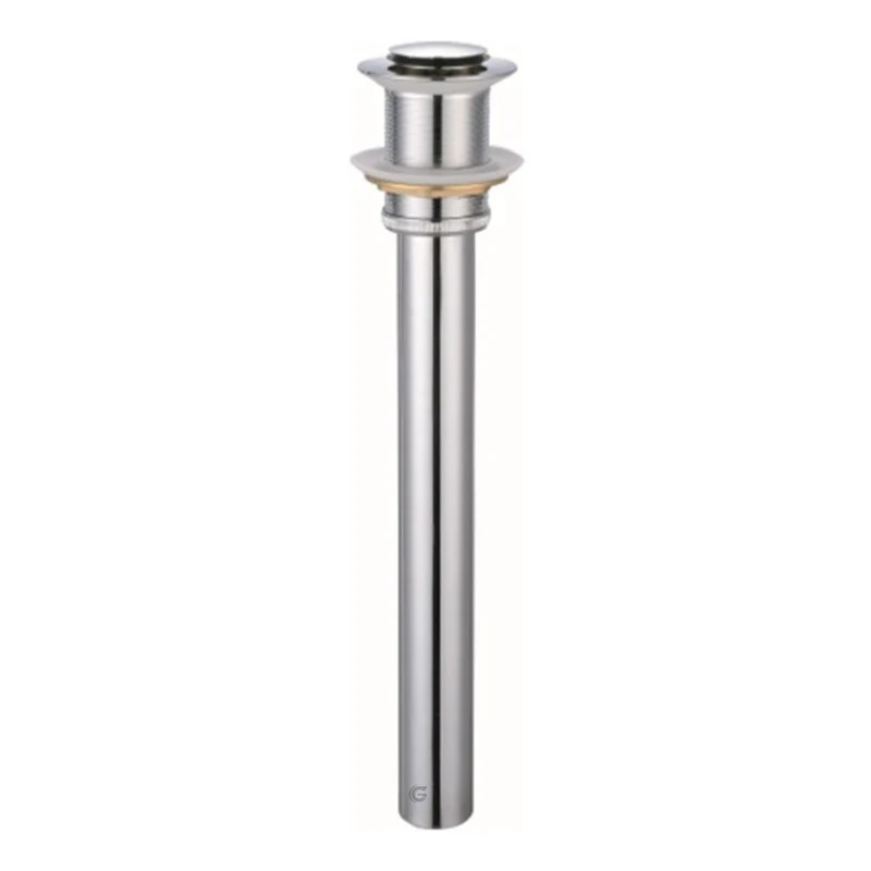 Desagüe De Push Metalico Sin Rebose En Acero Inox.