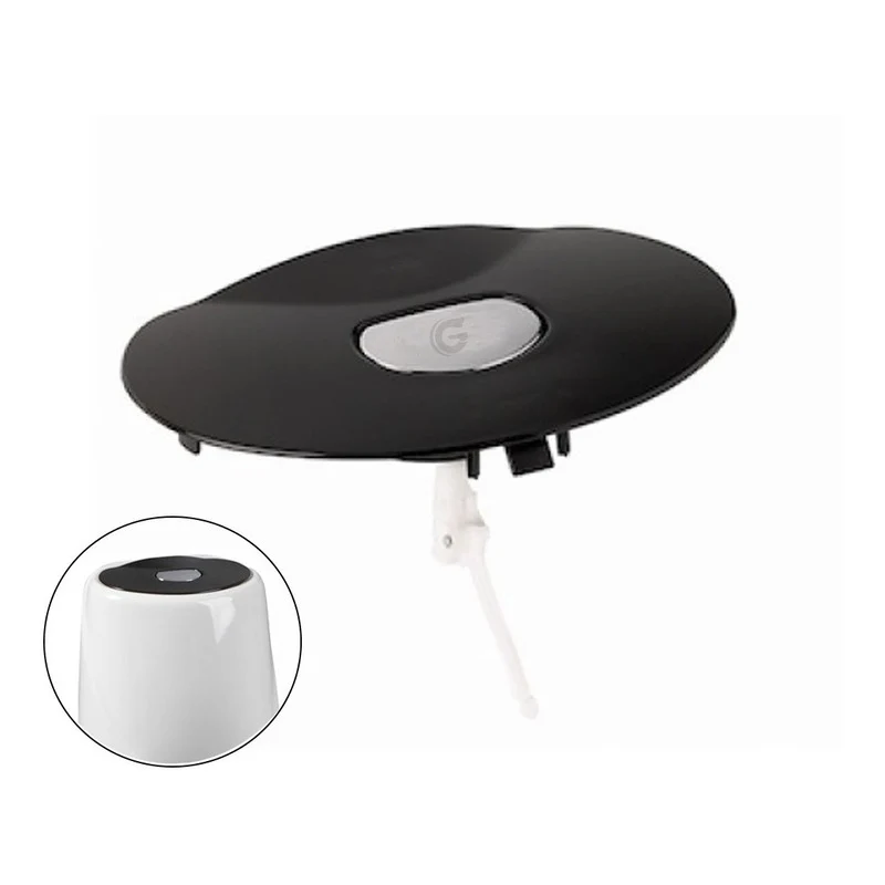 Kit Asiento Sanitario Negro + Tapa Happy - Image 3