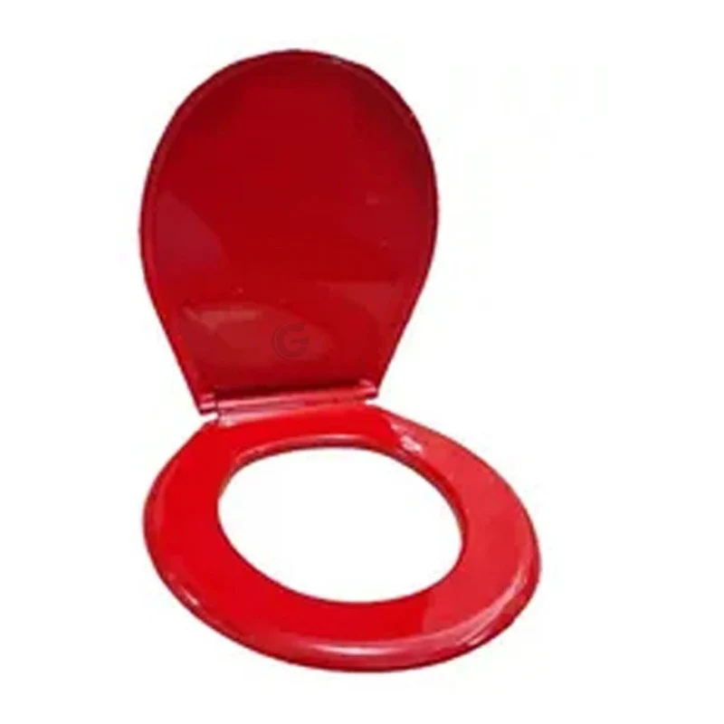 Kit Asiento Sanitario Rojo + Tapa Happy - Image 3