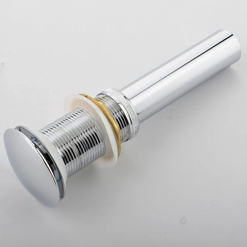 Desagüe De Push 20cm Sin Rebose Cromado - Image 3