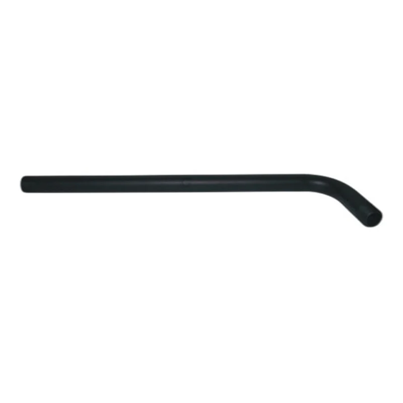 Tubo De Ducha Redondo Negro 40cm
