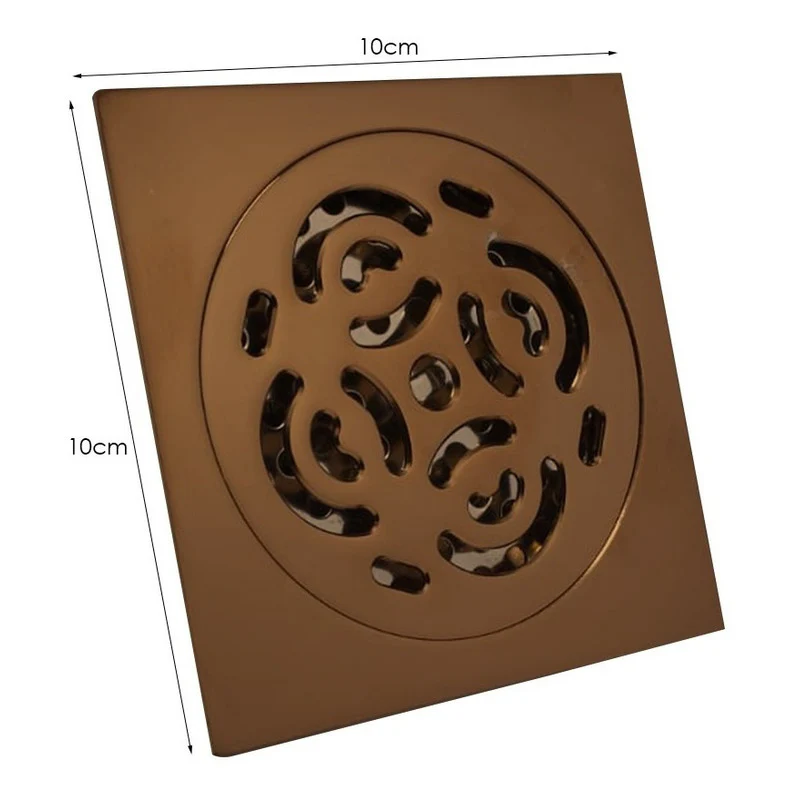 Rejilla De Piso Cuadrada Wayuú Rose Gold 10x0cm - Image 3