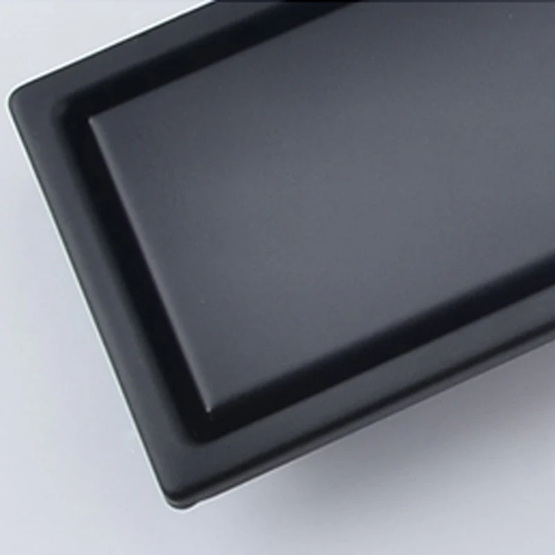 Rejilla Piso Rectangular Invisible De 60cm X 10cm Negro Mate - Image 6