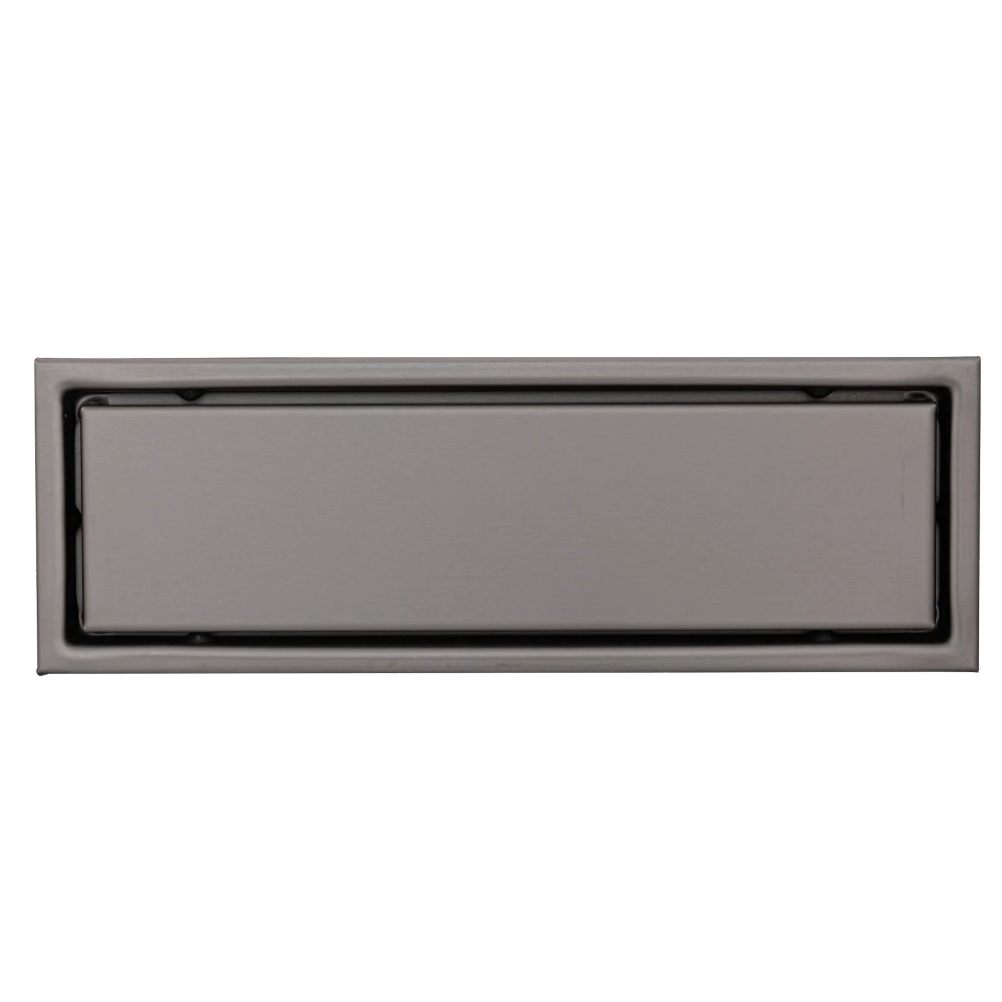 Rejilla de Piso Cuadrada 30*10cm Gris Invisible