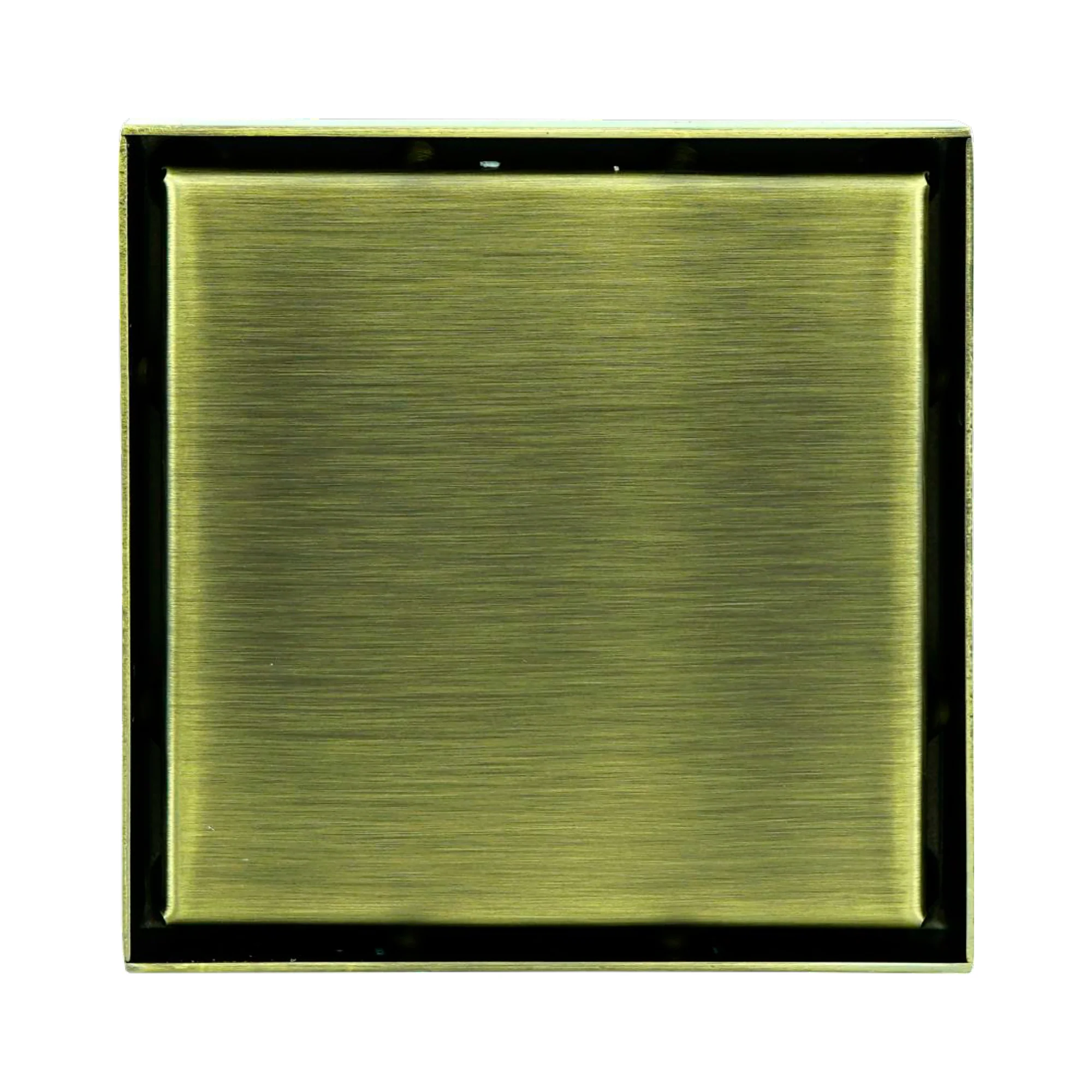 Rejilla de Piso Cuadrada 10*10cm Envejecida Invisible