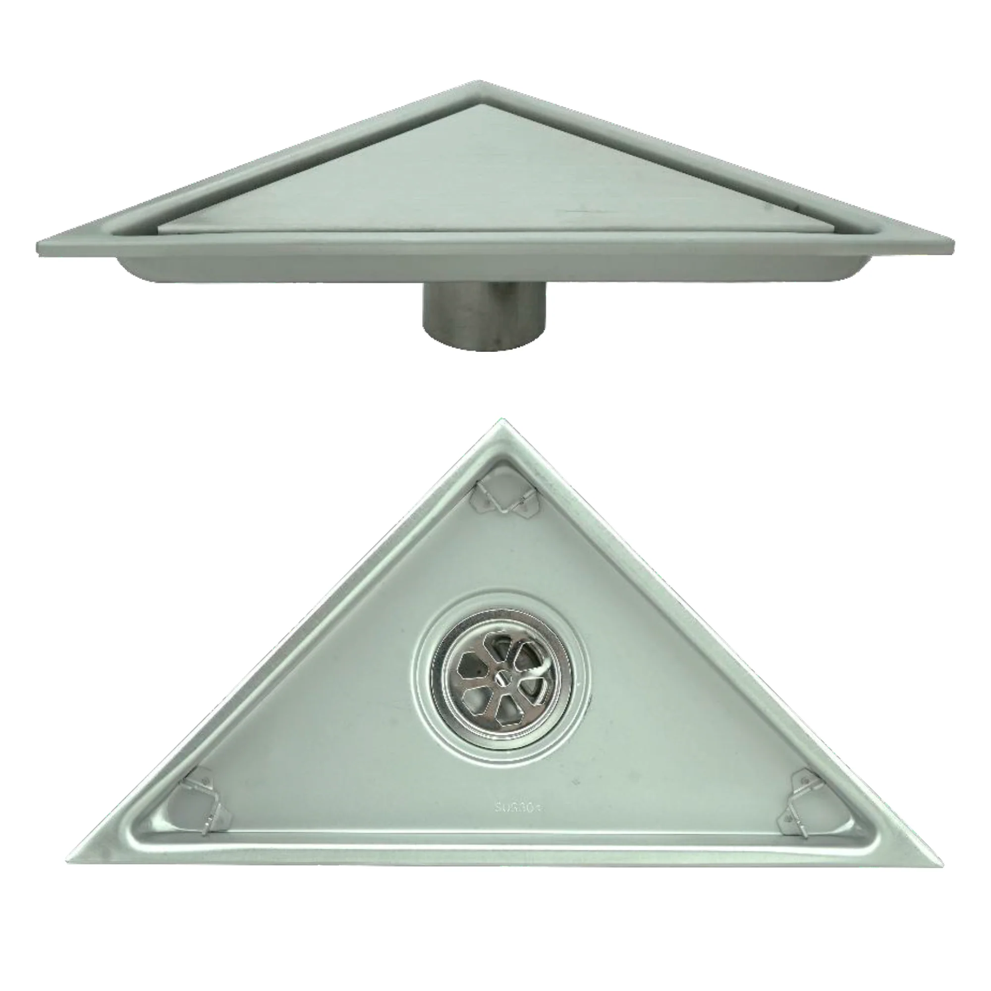 Rejilla de Piso Invisible Triangular 20cm Acero - Image 2