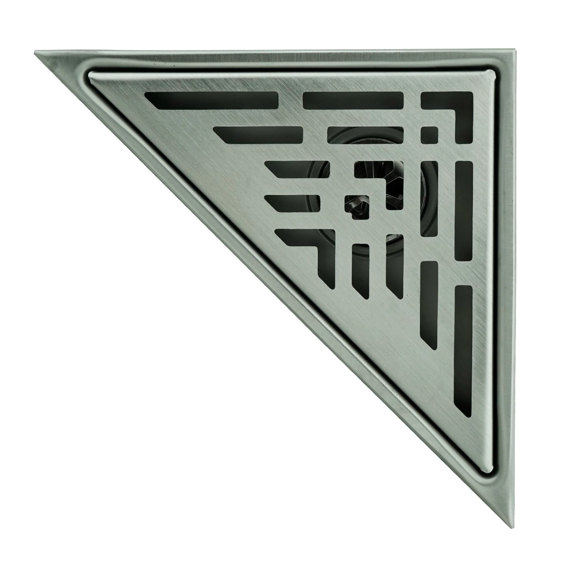 Rejilla de Piso Ranurada Triangular 20cm Acero