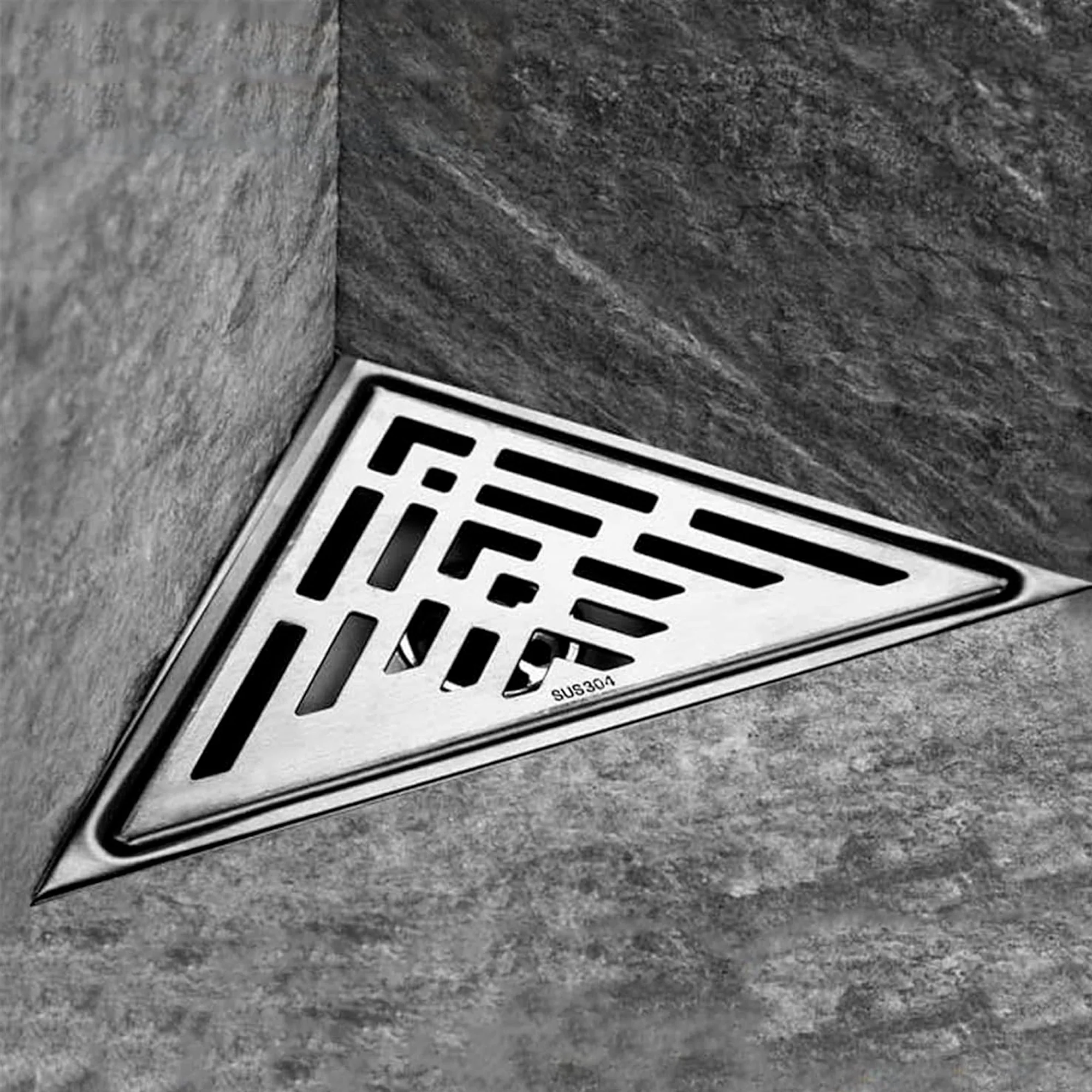 Rejilla de Piso Ranurada Triangular 20cm Acero - Image 3