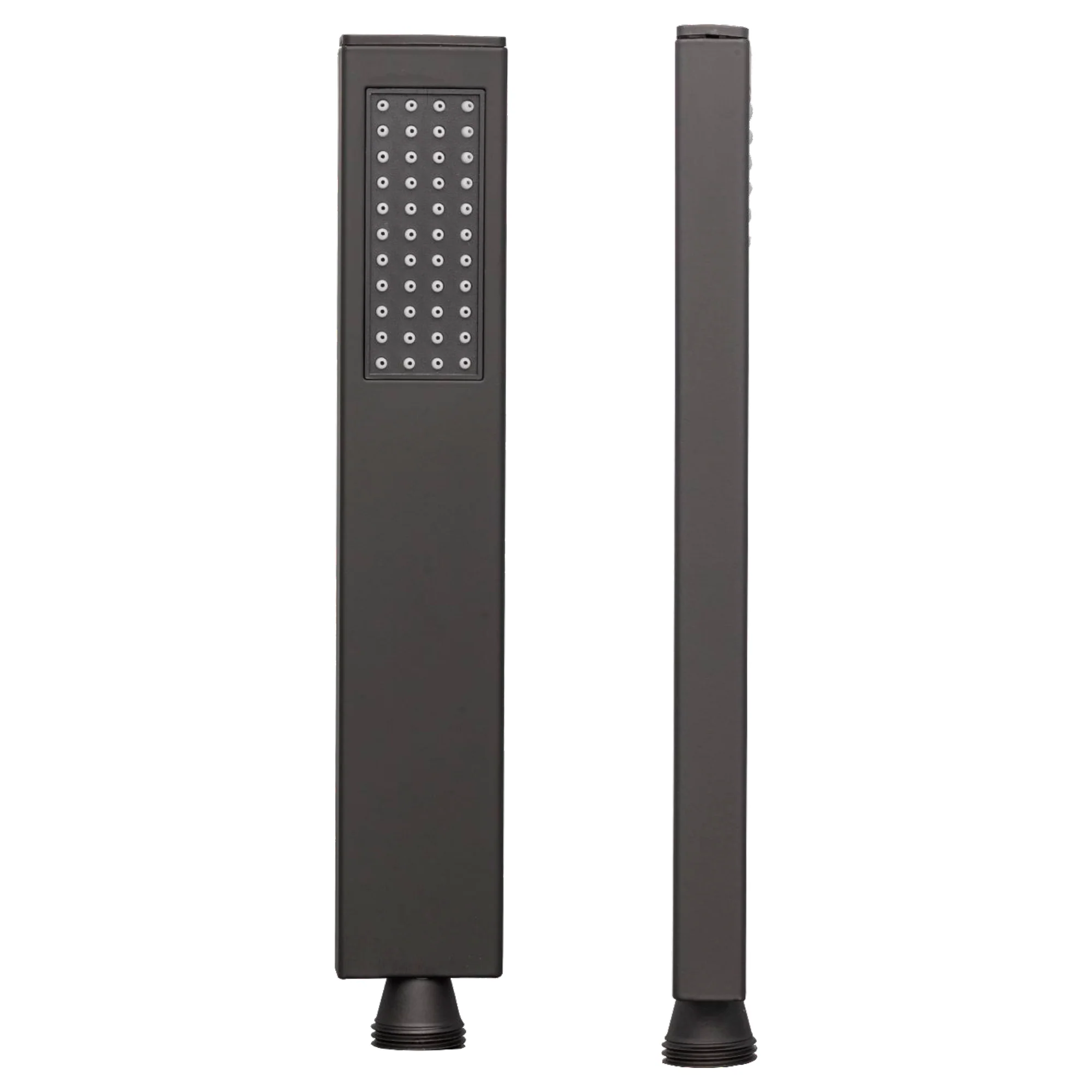 Teleducha Slim Alargada Negra en Acero 304